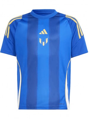 Pitch 2 street Messi fan versione maglia da allenamento uniforme da calcio maglia da calcio sportiva blu da uomo 2024-2025